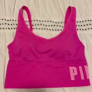 Worn once VSPINK pink sports bra